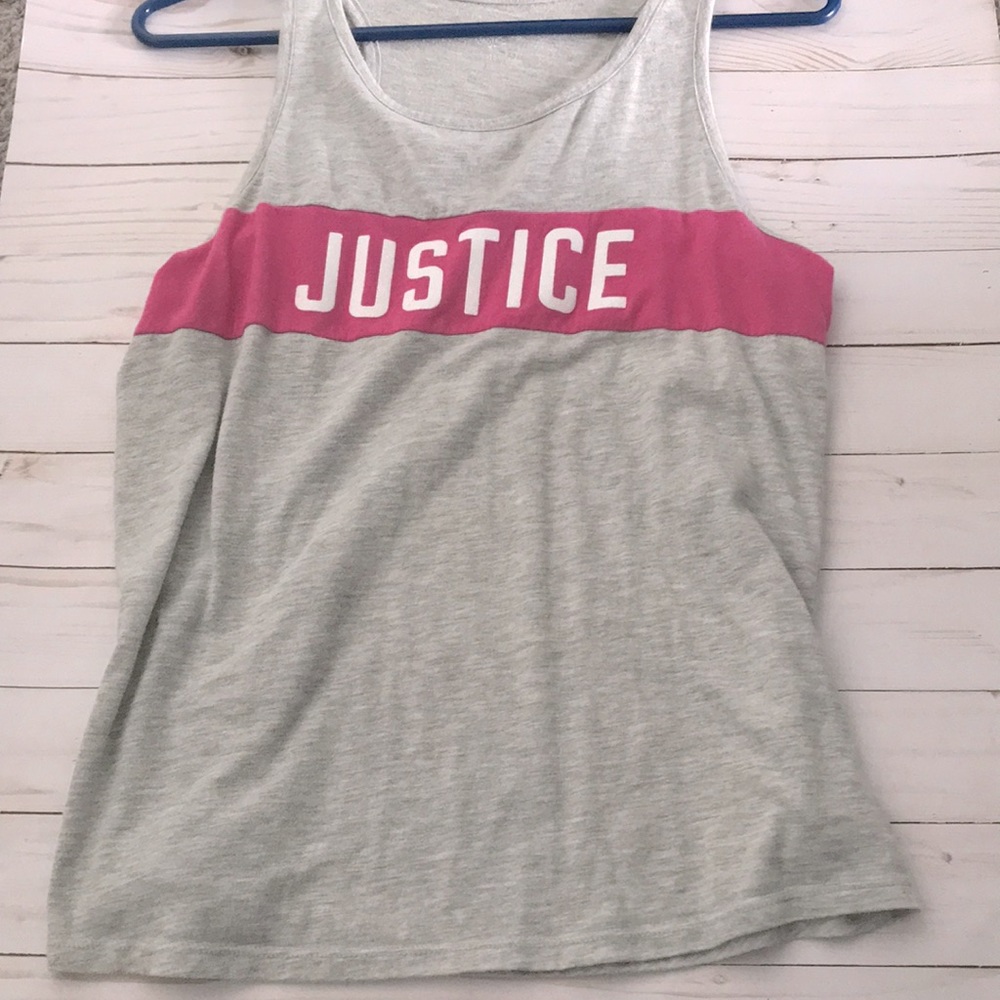 Justice tank top